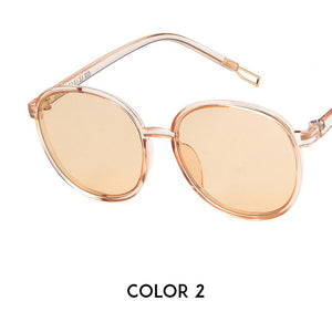 Pink Summer Mirror Sunglasses Women 2019