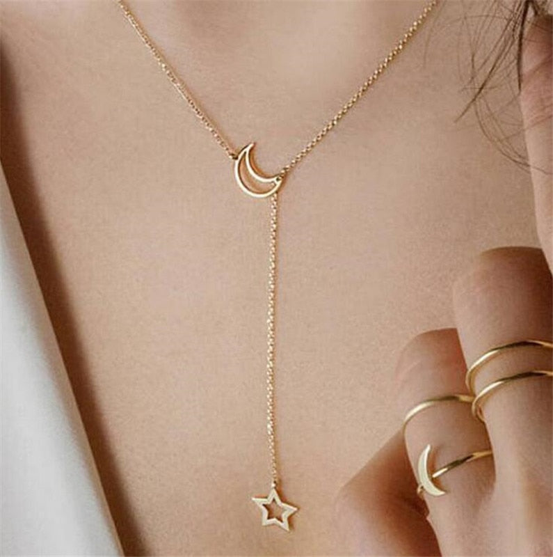 PICKYZ Vintage necklace simple necklace gold silver