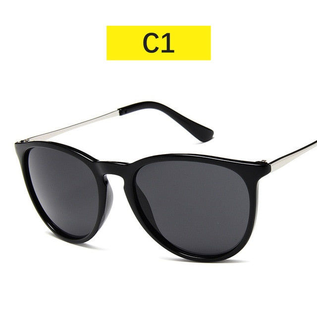 Black Mirror Sunglasses Women Classic Sunglasses