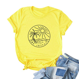 Casual Summer Women Short Sleeve T-shirt