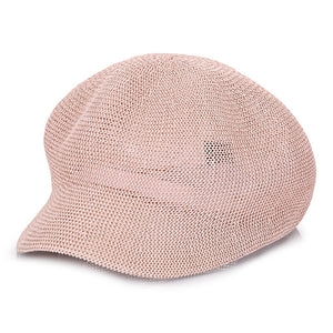 2019 Women's Straw Knit Hat Breathable Sun Cap