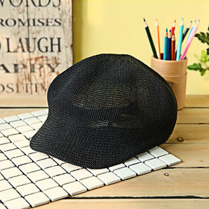 2019 Women's Straw Knit Hat Breathable Sun Cap
