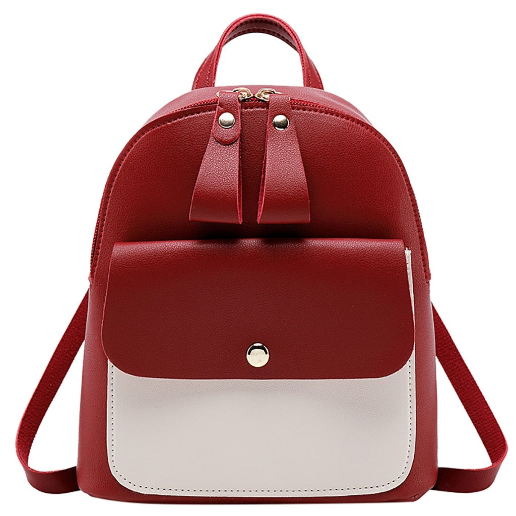 MAIOUMY Fashion Lady Shoulders Small Backpack