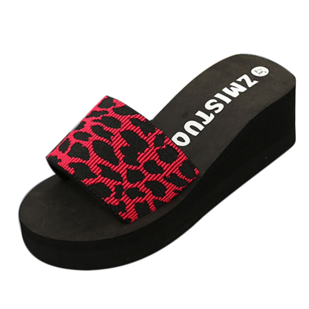 Summer Women Shoes Platform Bath Slippers