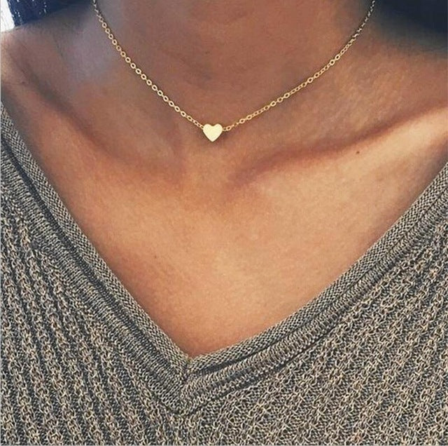 PICKYZ Tiny Heart Necklace for Women